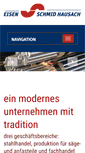 Mobile Screenshot of eisen-schmid.de